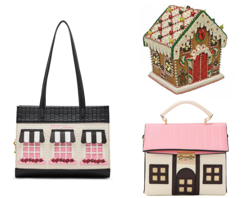 House-Shaped Purses and Handbags cover photo collage