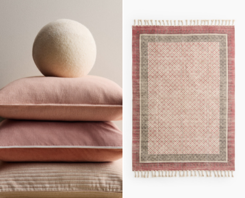 H&M New Spring Home Line cover photo collage