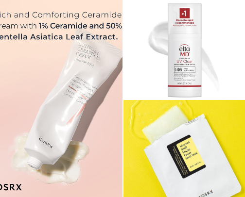 Skincare for Rosacea-Prone Skin | My Must-Haves cover photo collage