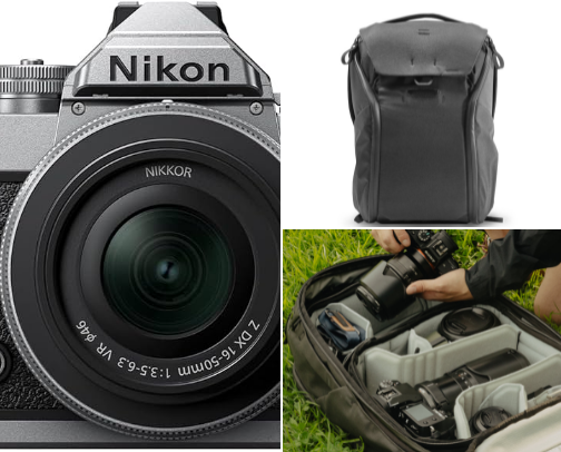 Camera Gear cover photo collage