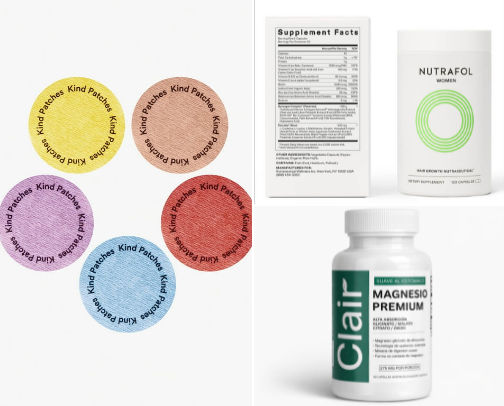 A diverse range of supplements, each available in various forms and sizes. cover photo collage