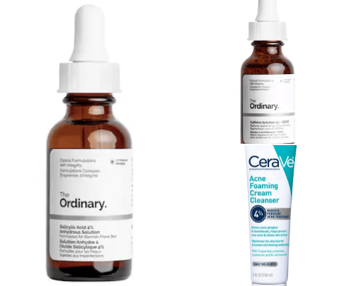 Skincare cover photo collage