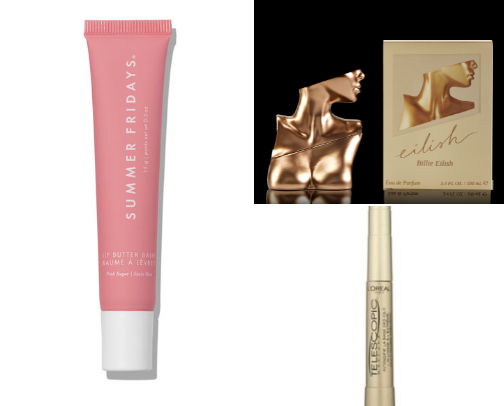 Peak beauty products cover photo collage