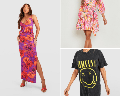 Boohoo Loves cover photo collage