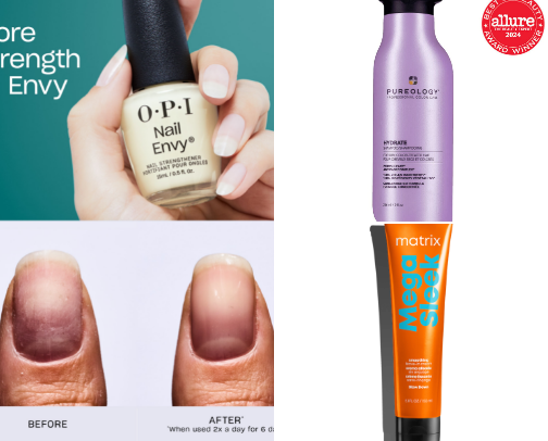 Hair and Nail Must Haves! cover photo collage