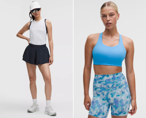 Sports and running apparel cover photo collage