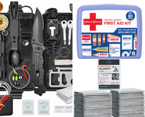 The Ultimate Emergency & Survival Gear Guide cover photo collage