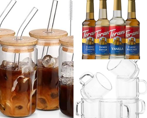 coffee essentials 🤎 cover photo collage