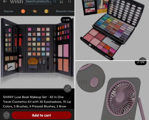 My favorite picks from Wish cover photo collage