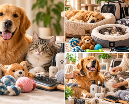 Best Pet Care Products for Dogs & Cats cover photo collage
