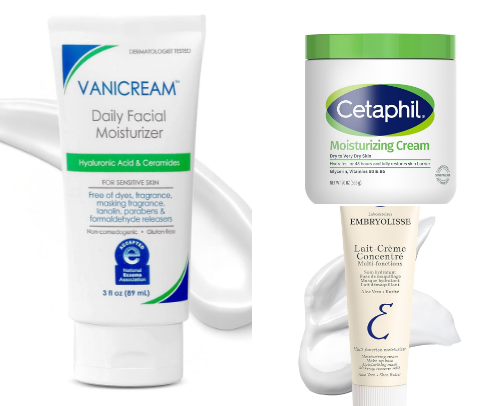 Skin care cover photo collage
