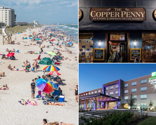 Favorite beach vacation cover photo collage