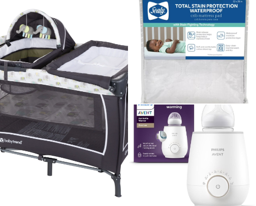 Baby must haves! cover photo collage