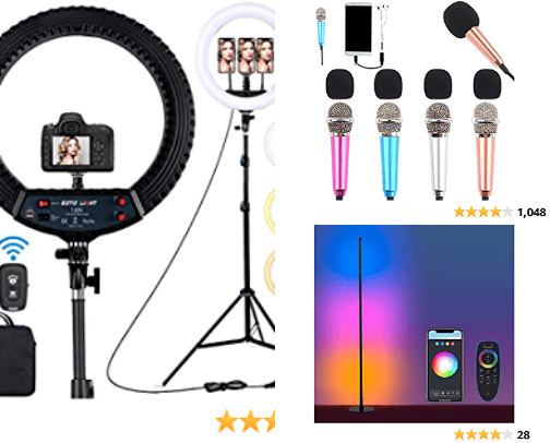 Products to elevate your social media presence cover photo collage