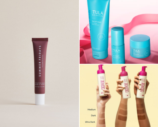 Beauty Products cover photo collage