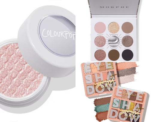My favorite go to eyeshadows cover photo collage