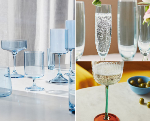 Aesthetic bar cart must haves🍸🥂🍾 cover photo collage