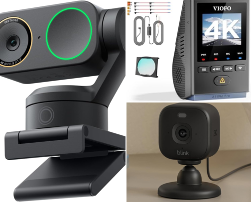 Webcams, Mini Dash Cams & Mini Cameras 2026 cover photo collage