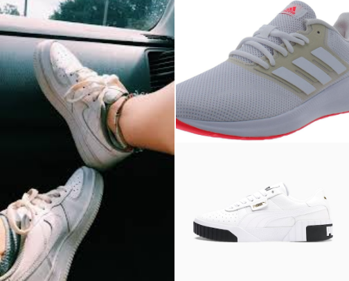 These Clean Sneakers Instantly Upgrade Your Outfit (No Effort Needed) cover photo collage
