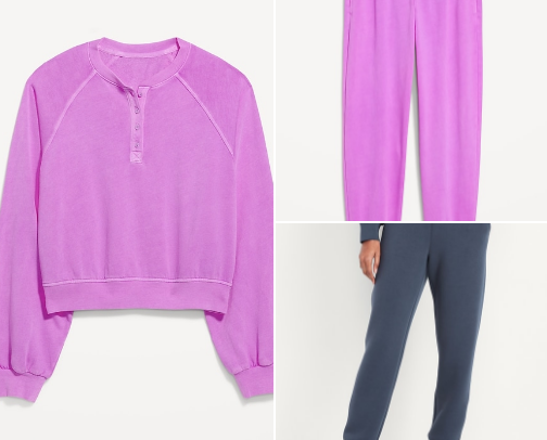 SETS | Aerie + Old Navy cover photo collage