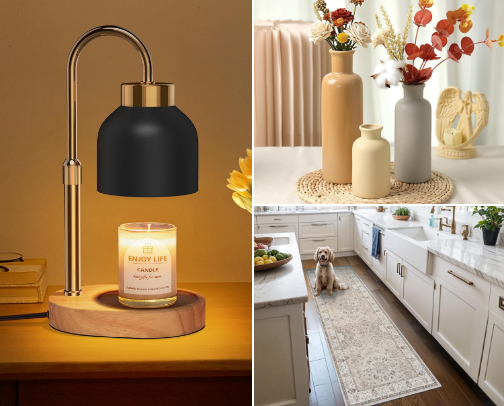 New home arrivals under $50 cover photo collage