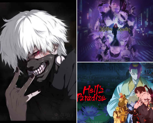 Want to start watching anime but don’t know what to watch first? This is for you 🥳 cover photo collage