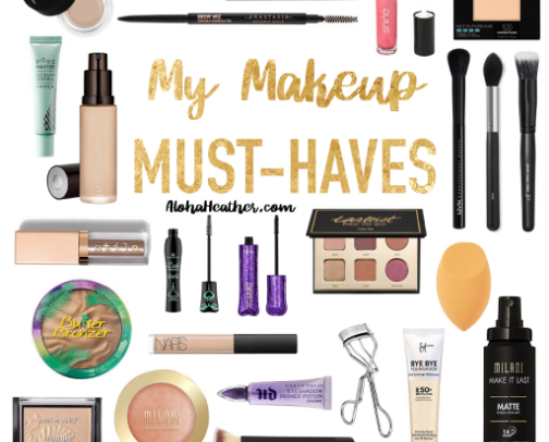 Beauty Favorites I Actually Use cover photo collage