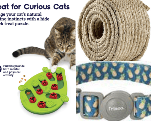 Stuff for cats cover photo collage