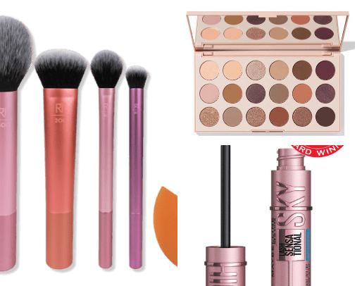 Makeup cover photo collage