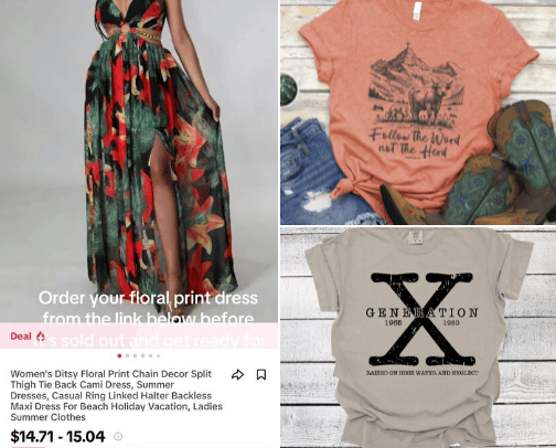 My Favorite Clothing cover photo collage