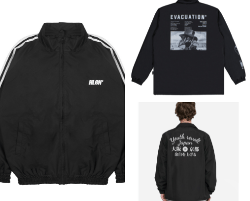 Jacket recomendation cover photo collage