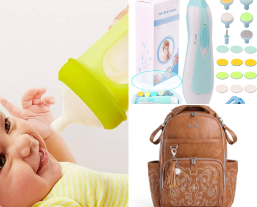 Baby Must-Haves ✨ cover photo collage