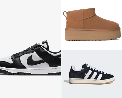 Sneakers cover photo collage