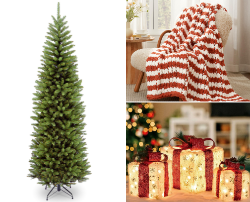 Christmas accessories  for tree🎄🎀🎁 cover photo collage