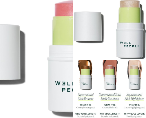 lowtox beauty + skincare 💚🌱 cover photo collage