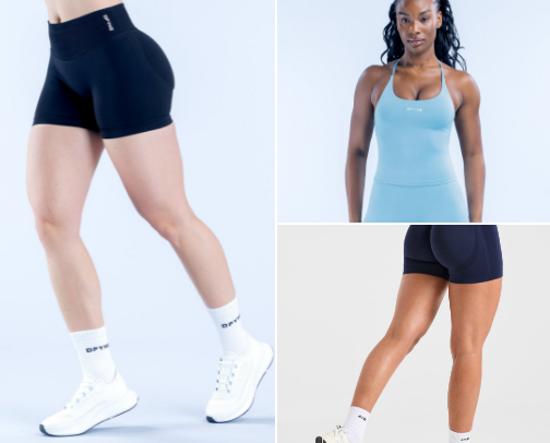 Gym wear essentials for female gym rats! cover photo collage