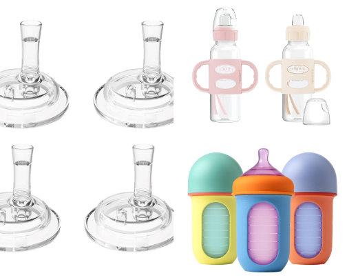 Baby necessities cover photo collage