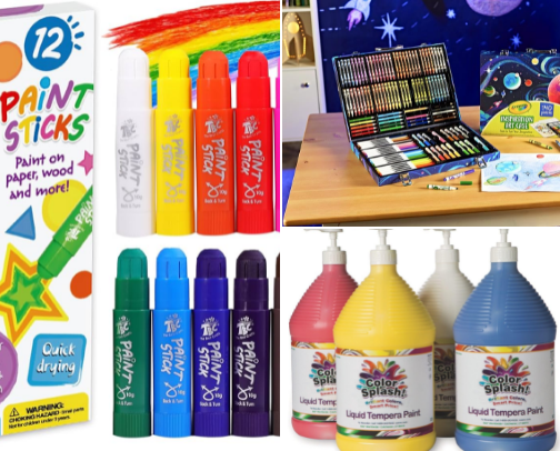 Favorite Kids Art Supplies- from a Mom of 6 cover photo collage