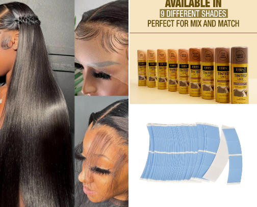 Wig essentials cover photo collage