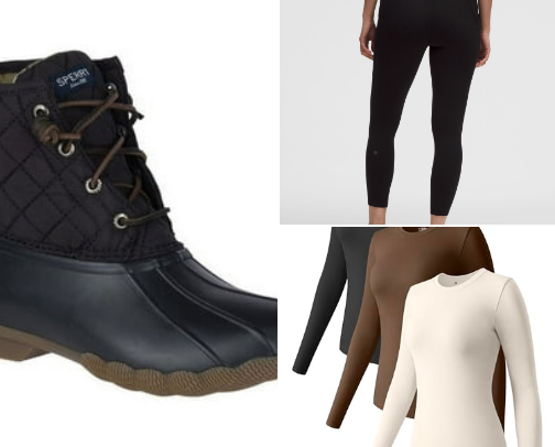 Gear for walking , trails & light hiking. 🍂❄️ cover photo collage
