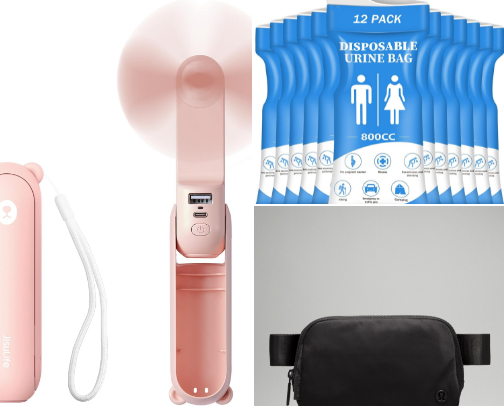 What’s In My Mom Bag 🍒 cover photo collage