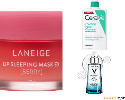 Skin care💫 cover photo collage