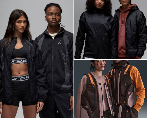 Nike Jackets cover photo collage