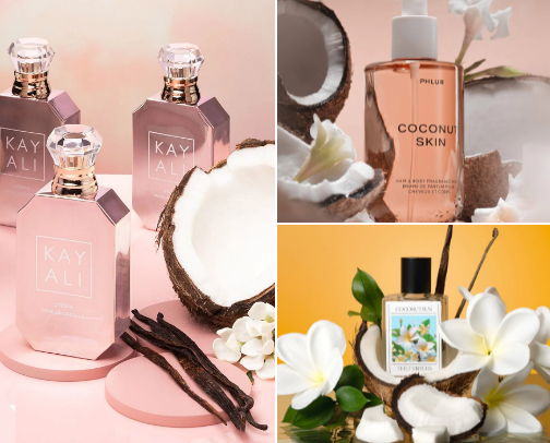 Wanna smell like coconut🥥 cover photo collage