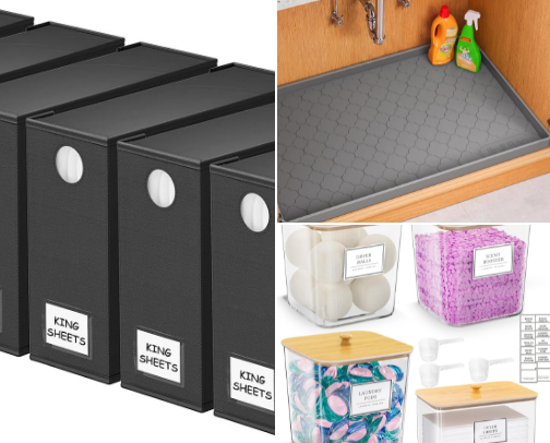 Home Organization Must-Haves cover photo collage