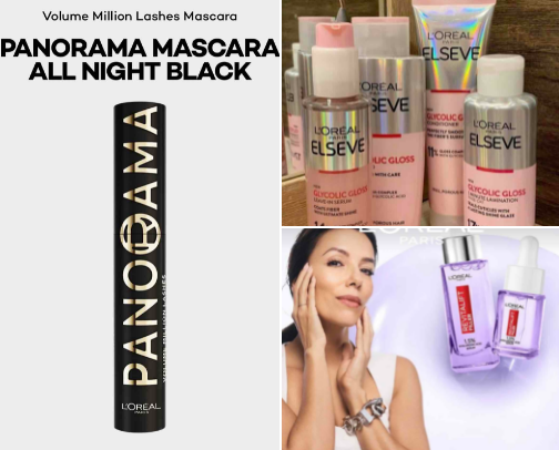 L’OREAL cover photo collage