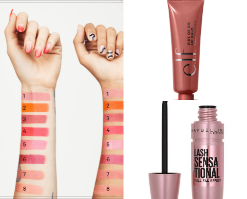 my fav makeup products! cover photo collage