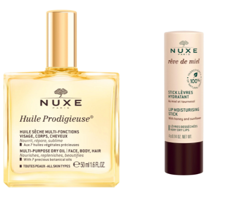 Nuxe cover photo collage
