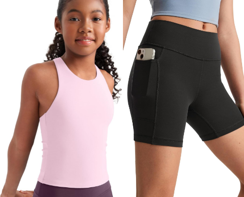 Girls Sports Accessories cover photo collage