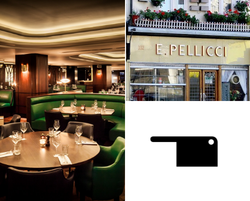 OFF MENU: LUX LONDON cover photo collage